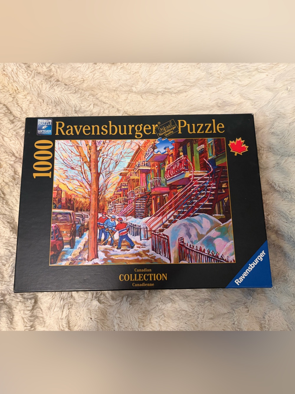 2015 Ravensburger 1000-Piece Street Hockey Game